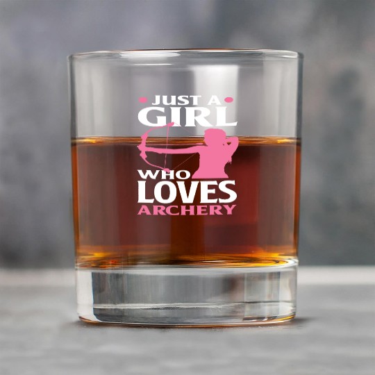 Bow Woman Girl Archery Rock Glasses