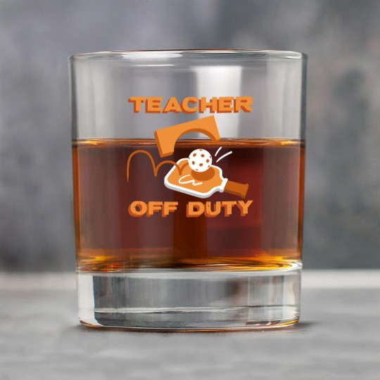 Teacher Off Duty Teacher Pickleball Rock Glasses