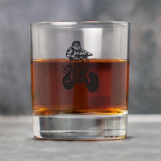 Wheelie Silly: Dirt Bike Comics & Rider Fails 017 Rock Glasses