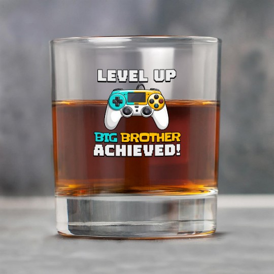 Funny Big Brother Level Up Rock Glasses