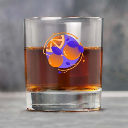 Orange Fruit Rock Glasses