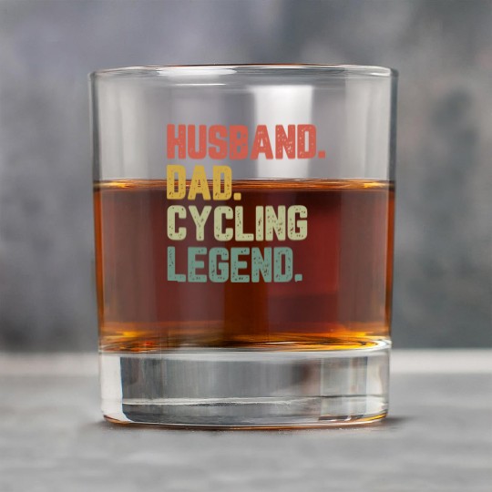Husband Dad Cycling Legend Funny Father Rock Glasses