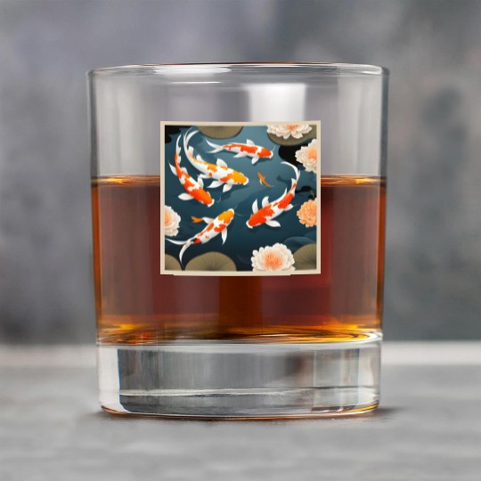 Koi Pond Rock Glasses