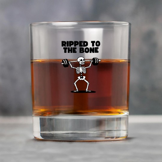 Ripped to the Bone Rock Glasses