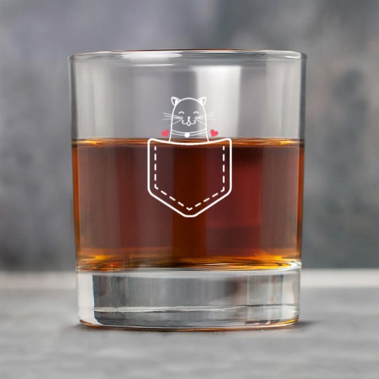 Kitten In My Pocket Rock Glasses - Funny Cute Cat Lover