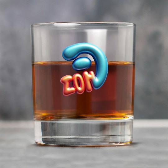 Typography Rock Glasses