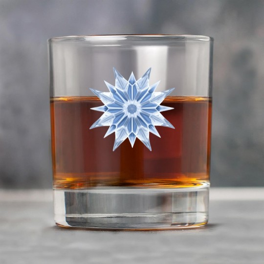 Ice Crystal Rock Glasses