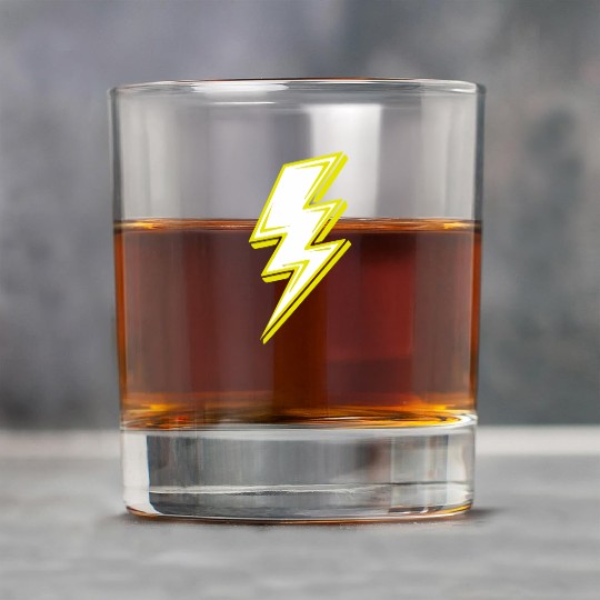 Lightning Bolt Rock Glasses
