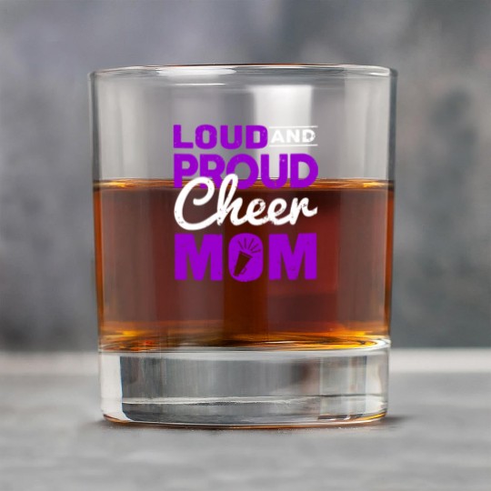 Loud & Proud Cheer Mom Cheerleading Mother's Day Rock Glasses
