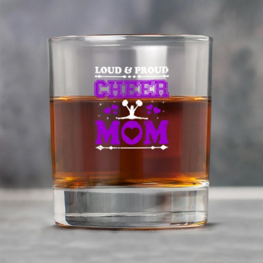 Loud & Proud Cheer Mom Cheerleading Mother's Day Rock Glasses