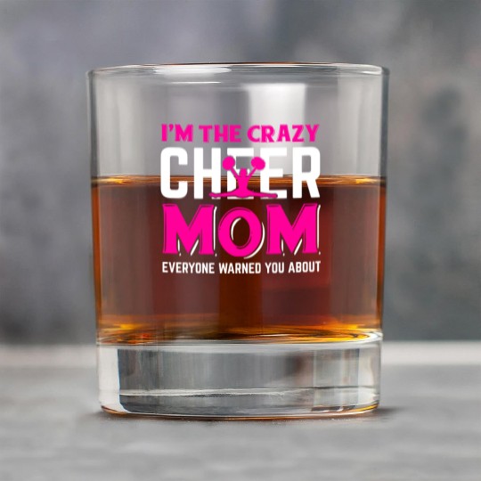 Crazy Cheer Mom Cheerleading Mommy Mother's Day Rock Glasses
