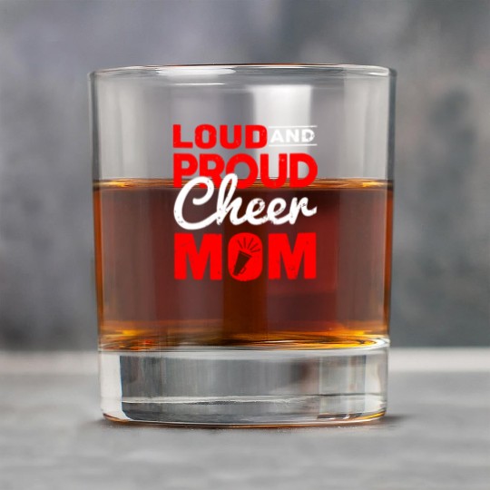 Loud & Proud Cheer Mom Cheerleading Mother's Day Rock Glasses