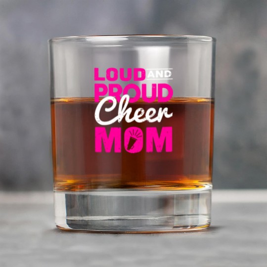 Loud & Proud Cheer Mom Cheerleading Mother's Day Rock Glasses