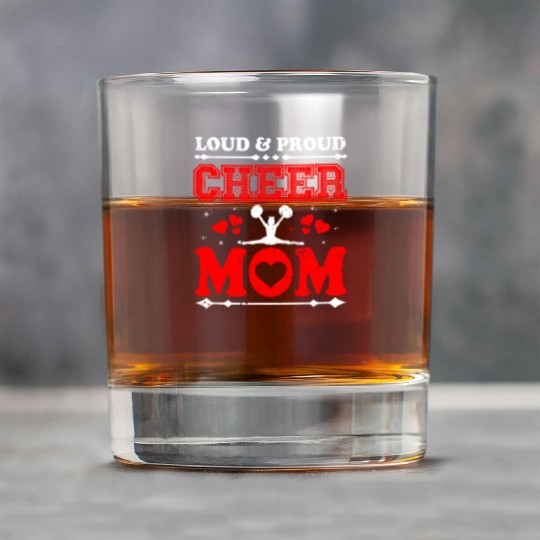 Loud & Proud Cheer Mom Cheerleading Mother's Day Rock Glasses