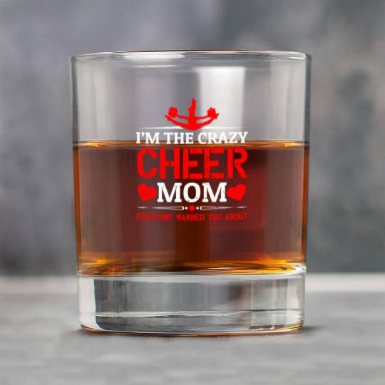 Crazy Cheer Mom Cheerleading Mommy Mother's Day Rock Glasses