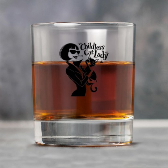 Childless Cat lady Kamala Harris Rock Glasses