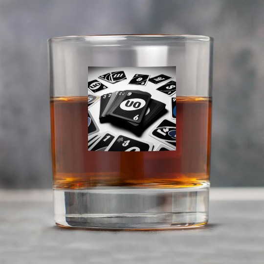 Black Uno Cards Rock Glasses
