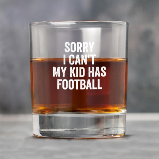 Football Parent Football Mom Dad Funny Rock Glasses