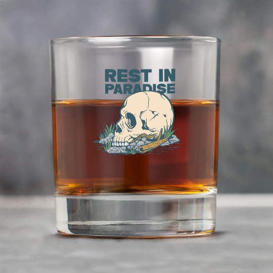 Rest in Paradise Rock Glasses