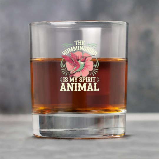 The Hummingbird Is My Spirit Animal Rock Glasses