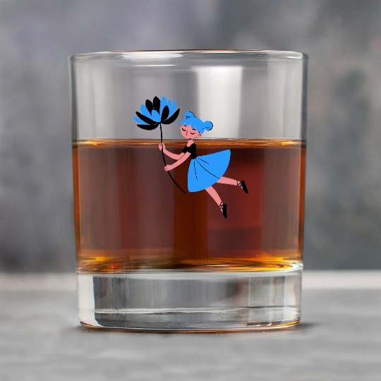 Blue Daisy Dreamer Rock Glasses