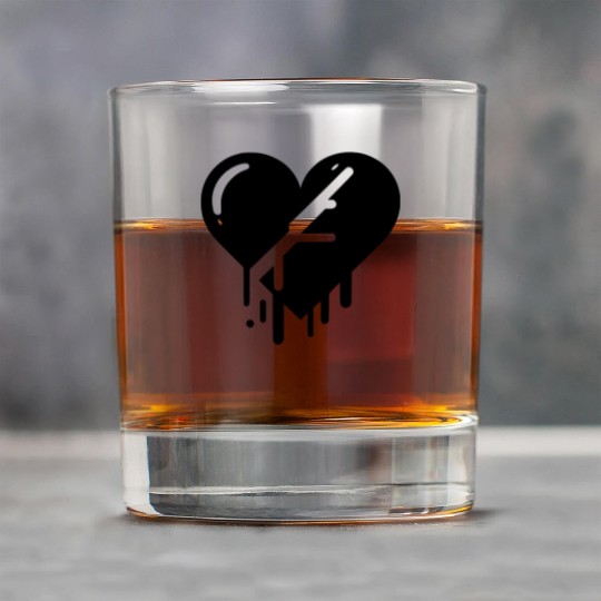 Heart broken hearts vector path15 Rock Glasses