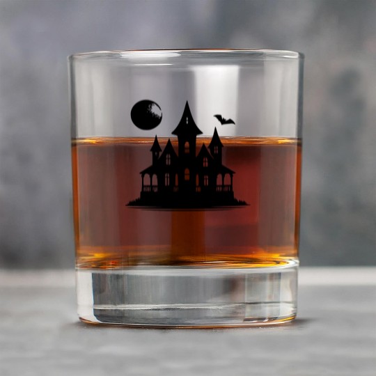 Full Moon Halloween Midnight Children's Haunted Rock Glasses