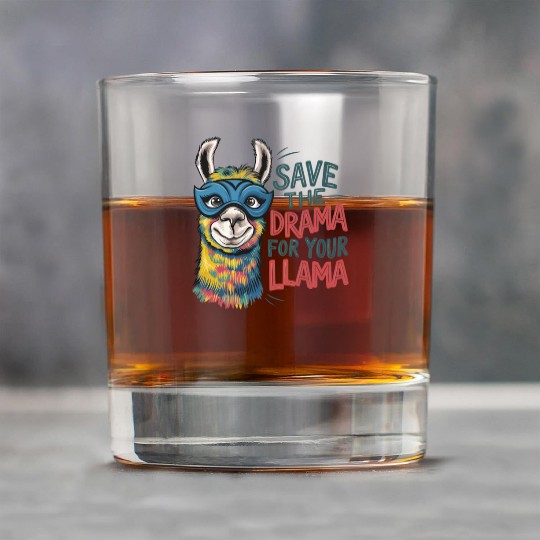 Save The Drama For Your Llama Rock Glasses