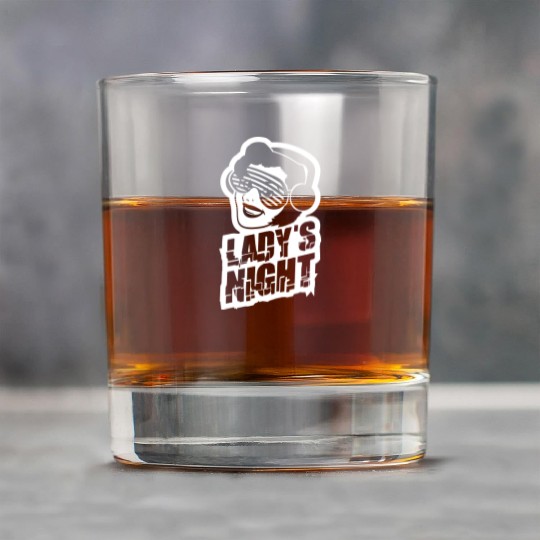 Ladys Night Retro DJ Woman Girls Ladies Evening Rock Glasses