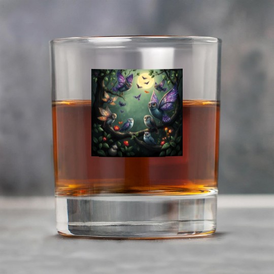 Enchanted Forest Creatures Halloween Ideas Rock Glasses