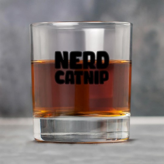 Nerd Catnip Funny Nerd Lover Nerdy Catnip Made Me Rock Glasses