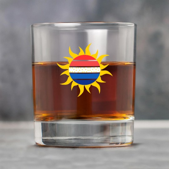 America's Rising Horizon Rock Glasses