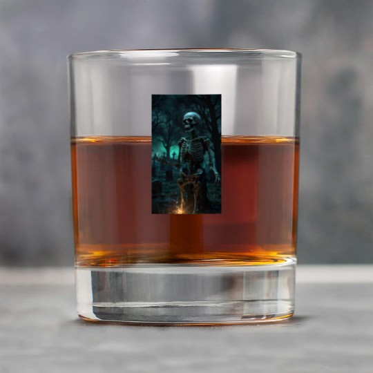 Rising Skeleton in the Graveyard Rock Glasses