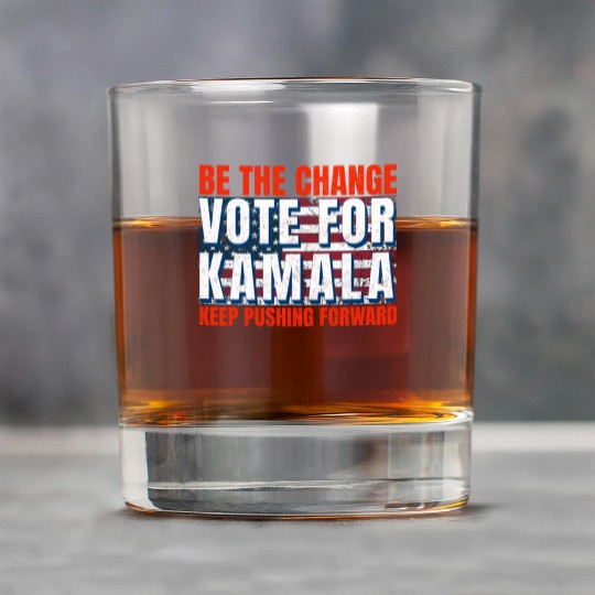Be the Change - Vote for KamalaHarris. US Election Rock Glasses