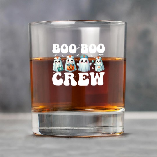 Boo Boo Crew Nurse Gifts Funny Halloween Costume Rock Glasses
