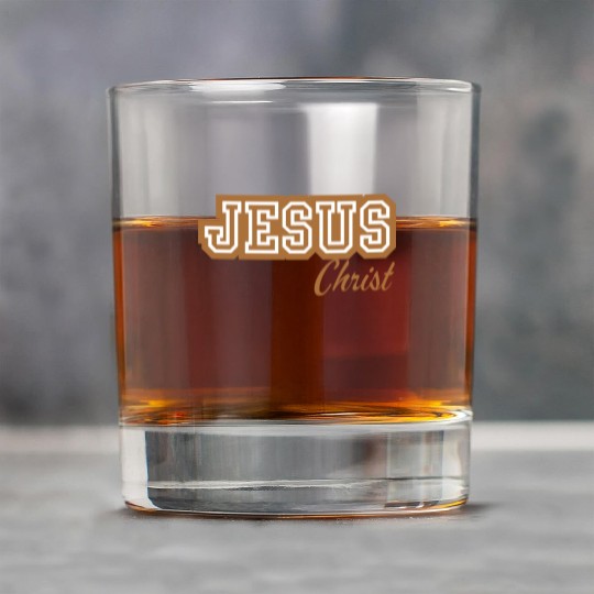 Letterman Tan Jesus Rock Glasses