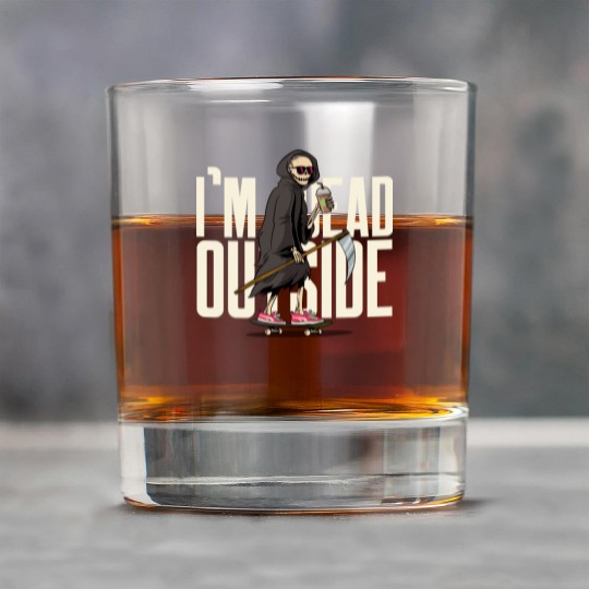 I'm Dead On Inside | Hilarious | Cheers to Comedy Rock Glasses