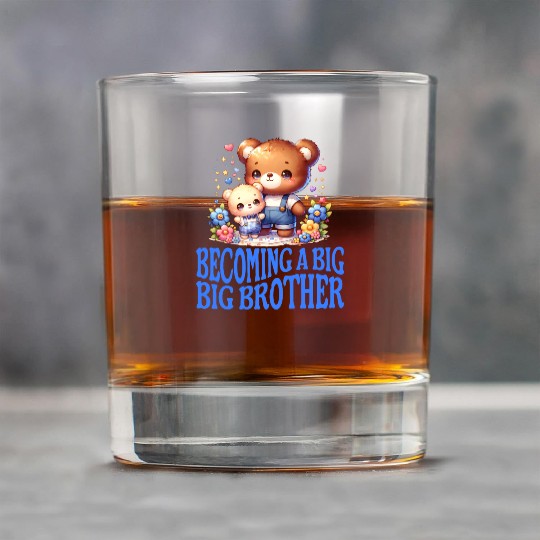 Soon I'll Be A Big Brother Cute Teddy Bears Rock Glasses