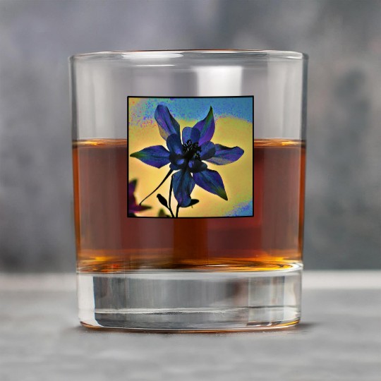 Columbine Color Rock Glasses