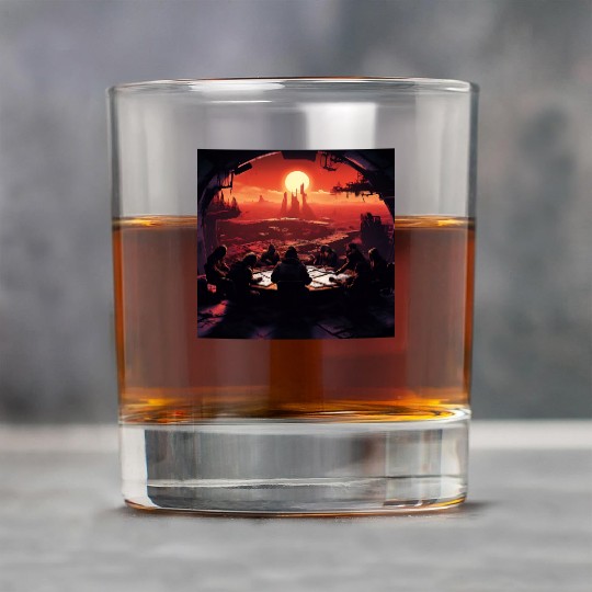 A Group of Rebels Rock Glasses