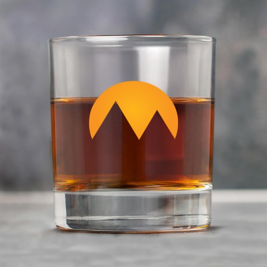 Mountain & Sunrise Rock Glasses