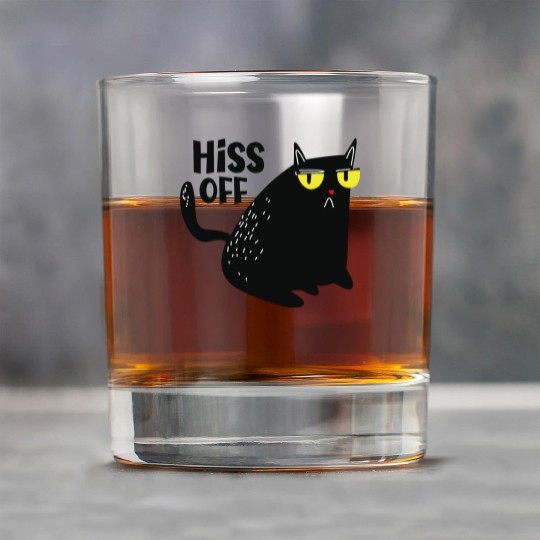 hiss off cat Rock Glasses