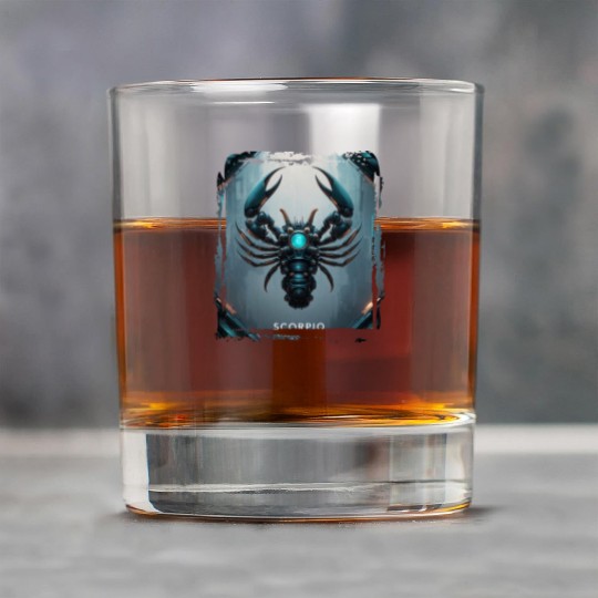 Zodiac sign Scorpio in cyberpunk era Future Rock Glasses