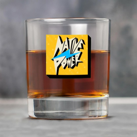 Indigenous People Logos Rock Glasses