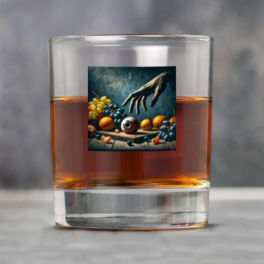 a snack for Halloween Rock Glasses