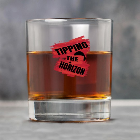 Tipping the Horizon Rock Glasses