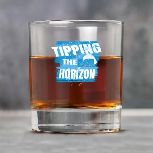 Tipping the Horizon Rock Glasses