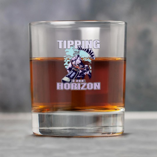 Tipping the Horizon Rock Glasses