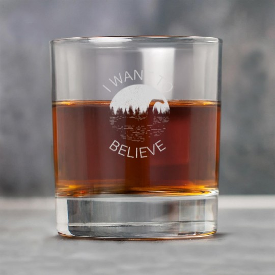 I Want To Believe -Nessie Rock Glasses