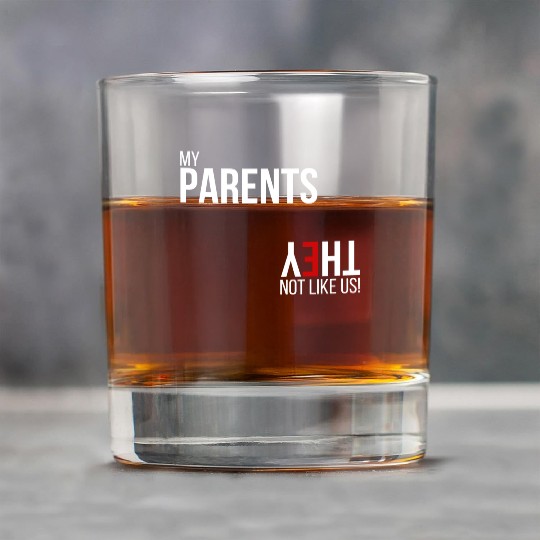 My Parents, They Not Like Us Rock Glasses